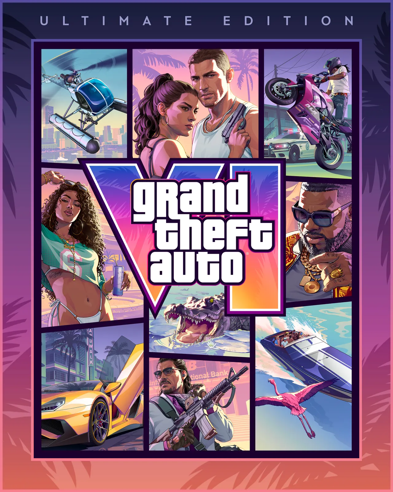 باکس آرت نسخه آلتیمیت GTA 6